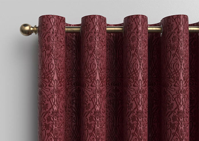 Tiverton, Carmine - Made to Measure Curtains - Image 12